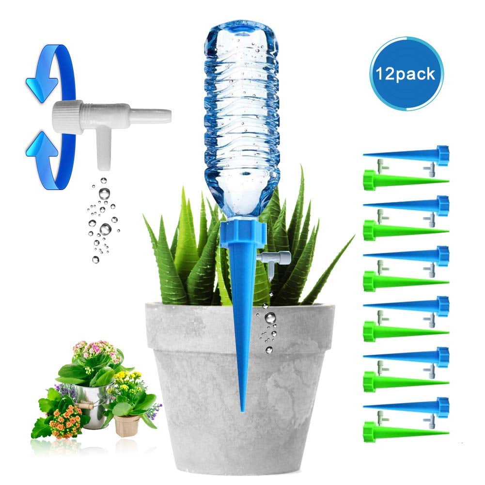 Jorlo Plant Waterer Self Watering Devices, Vacation Potted