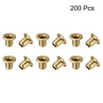 thumbnail image 3 of Unique Bargains 0.1" x 0.12" Hollow Rivets Grommets Double-sided Circuit Board PCB Copper 200Pcs, 3 of 3