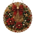 thumbnail image 3 of Christmas Pearl Diamond Art Suncatcher Kit for Adults, DIY Pearl Diamond Painting Hanging Ornament, Mixed Pearl Bead Craft, Xmas Holiday Decor Gift for Window, Tree & Wall, 3 of 7