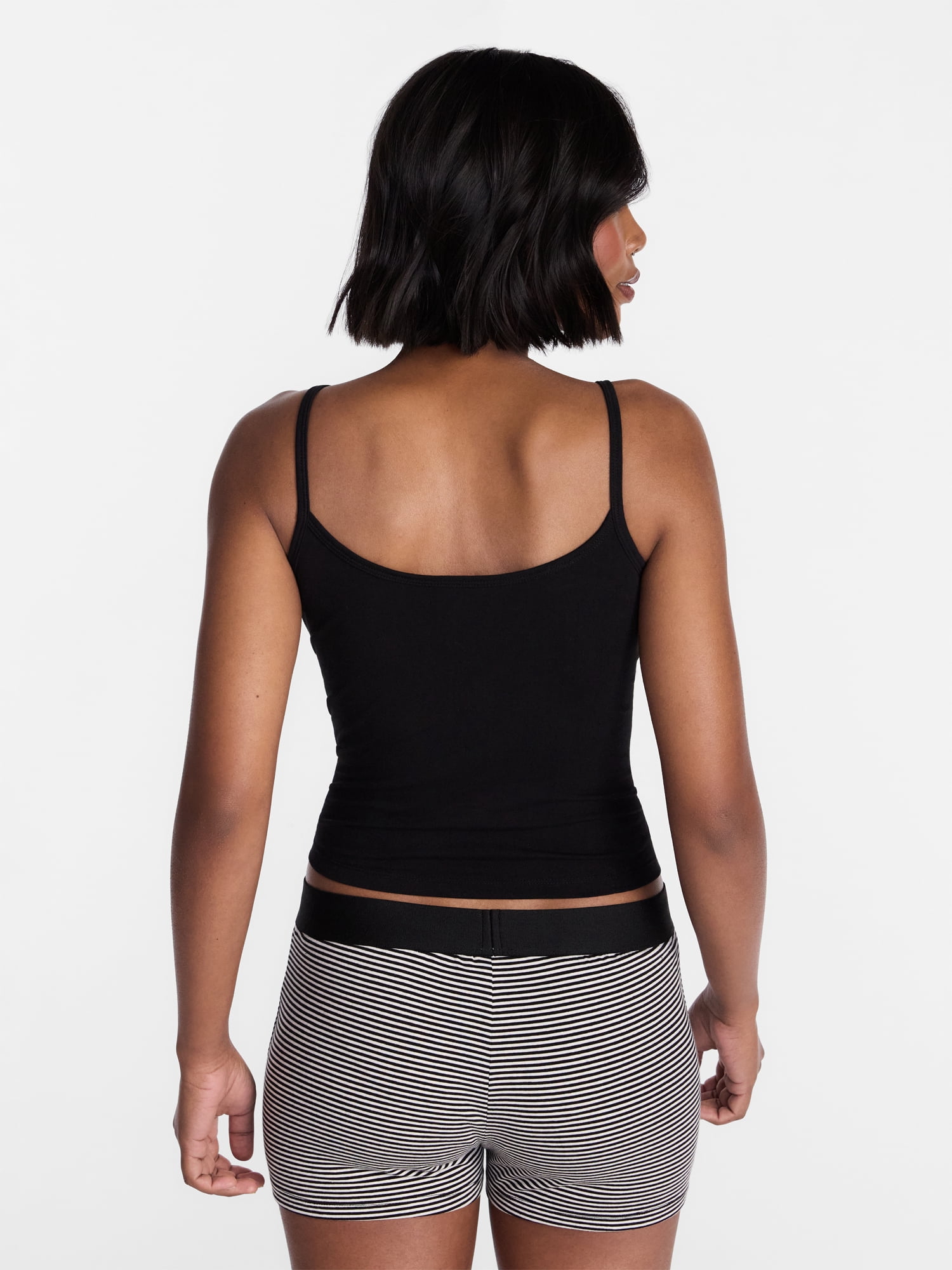 No Boundaries Women’s and Women’s Plus Cloud Core Sleepwear Cami and Boxers, 2-Piece Set, Sizes XXS-3X