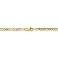 thumbnail image 3 of Leslie's 14k Yellow Gold 2.5mm Figaro Chain, 3 of 4