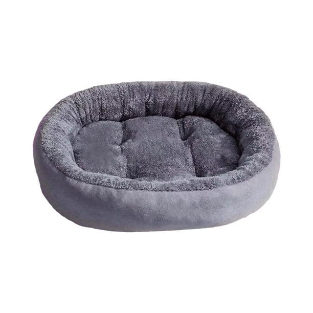 Cama para gatos para gatos de interior, cama para perros pequeños, cama nido suave para mascotas, cojín para Pomerania gris y S