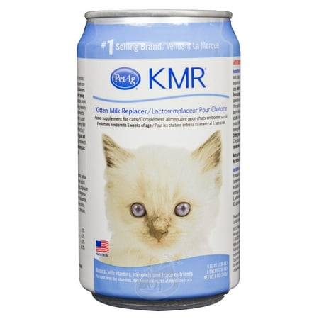 KMR [Kitten Milk Replacer] Liquid (8 oz) (Best Kitten Milk Replacer)