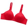 thumbnail image 2 of Abcnature Women's Bras Printing Plus Size Ventilate Nonmagnetic Bras without Steel Rim, 2 of 3