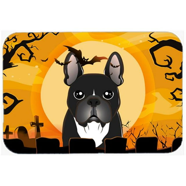 Halloween French Bulldog Kitchen & Bath Mat, 24 x 36 in.