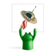 thumbnail image 1 of Universo monstruo alienígena UFO Estante de notas, estante de ranas de animales de dibujos animados, 1 of 3