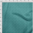 thumbnail image 4 of oneOone Cotton Cambric Teal Green Fabric Asian Ikat Fabric For Sewing Printed Craft Fabric By The Yard 42 Inch Wide, 4 of 4