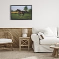 thumbnail image 3 of Stupell Industries Rustic Lodge Dashing Camargue Racehorse Black Floating Frame Canvas Art, 25 x 17, by Scott Stulberg, 3 of 8