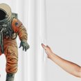 BCIIG Astronaut Basketball Space Bathroom Decor Set with Hooks