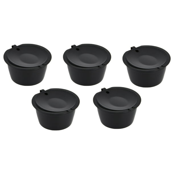 Cápsula de café taza de filtro de café seguro reutilizable filtro de acero inoxidable reciclable con cuchara medidora para café para máquina de café DOLCE GUSTO para el ANGGREK Otros