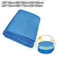thumbnail image 4 of Wuweikeji 1x Blue Swimming Pool Heater Solar Tarpaulin Dust Cover insulation film for Spa, Gardening Supplies, 4 of 6