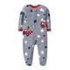 thumbnail image 3 of Newborn Baby Romper 0-12Months 2023 Spring Fall Warm Micro-fleece Infant Unicorn Printed Babe Boy Girl Clothing Jumpsuit Footed, 3 of 5