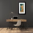 thumbnail image 4 of Sir Edward Coley Burne-Jones 12x24 Black Modern Framed Museum Art Print Titled - Aurora, 4 of 5