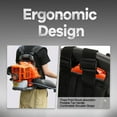 thumbnail image 6 of Floseru Backpack Leaf Blower, 52CC 1.7 HP 2-Cycle Gas Leaf Blower, 550 CFM , 200 MPH , Powerful Clearing Performance and Ergonomic Design, 6 of 9