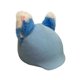 thumbnail image 5 of Funda para casco de esquí con orejas de gato, decoración para casco de esquí, regalo de cumpleaños, fácil instalación. Azul, 5 of 9