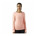 thumbnail image 1 of Reebok Womens Logo Wool Graphic T-Shirt, Pink, Small, 1 of 2