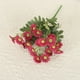 thumbnail image 4 of Flores artificiales rojas, blancas, amarillas, rosas y naranjas | Flores artificiales de plástico para decoración del hogar | Ramo decorativo de 31 cm para uso en interiores y exteriores, 4 of 6