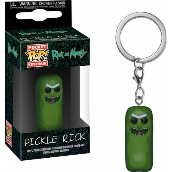 FUNKO POP! KEYCHAIN: Rick & Morty - Pickle Rick