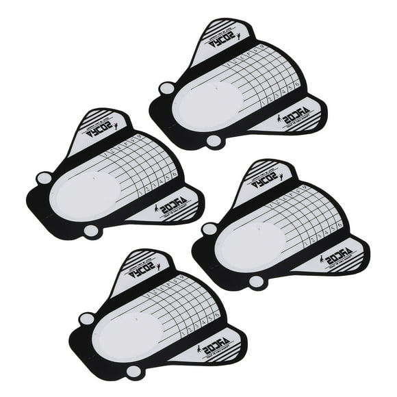 Puntas para extensiones de uñas, 100 piezas de puntas para uñas, guía de formas para extensiones de uñas, guía de extensiones de uñas, acabado de lujo