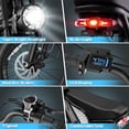 thumbnail image 6 of 1500W Peak 30Mph 48V 15.6Ah E-Dirt Bike 70Mi, 20" Fat Tire Electric Dirt Bike for Adults,Full Suspension,Disc Brakes,cTUVus Certified, 6 of 8