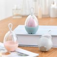 thumbnail image 4 of Egg Shape Beauty Sponge Storage Box Portable Empty Powder Puff Drying Holder, 4 of 7