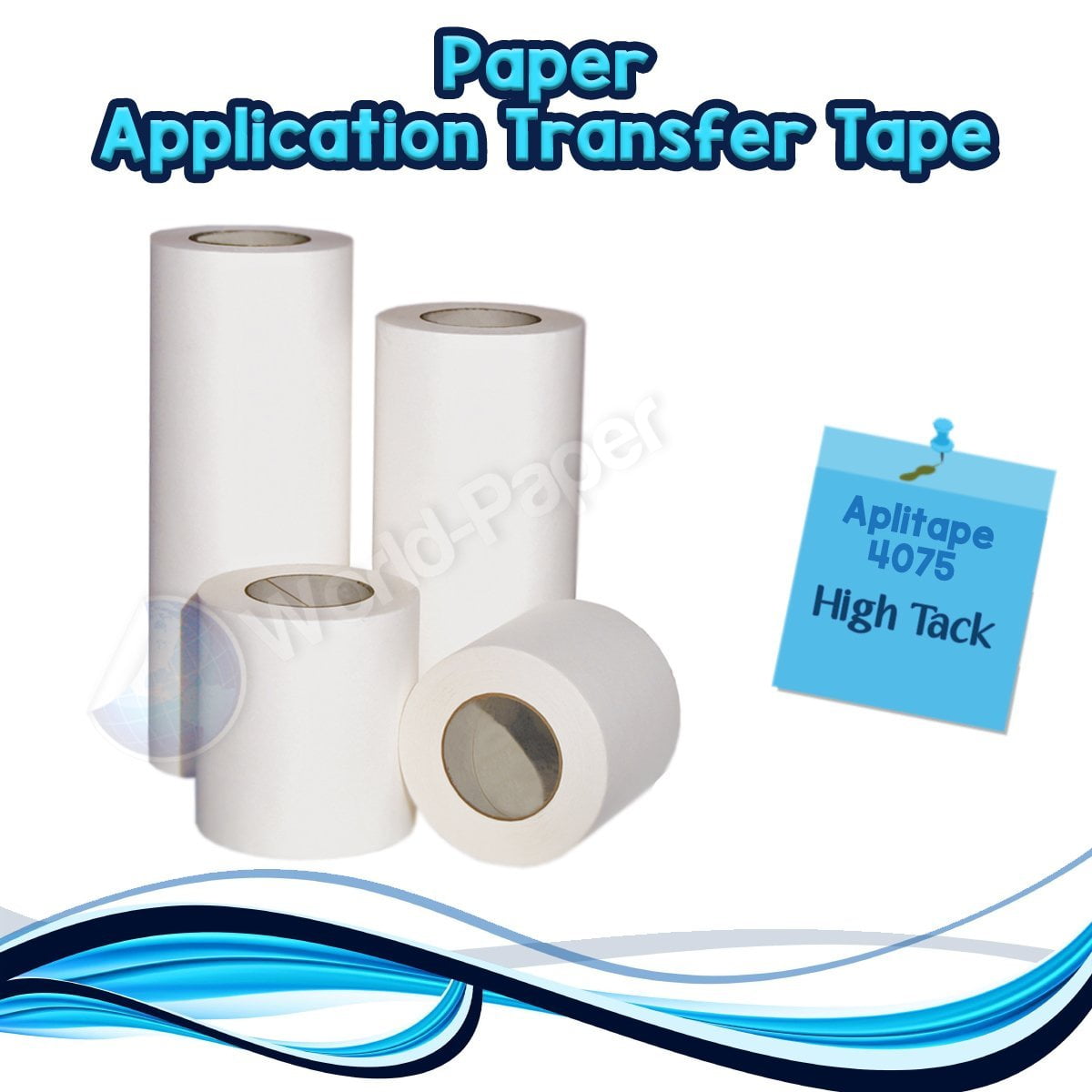 Clear Transfer Application Tape R-TAPE AT65 Vinyl Signs High Tack   300 FTroll 