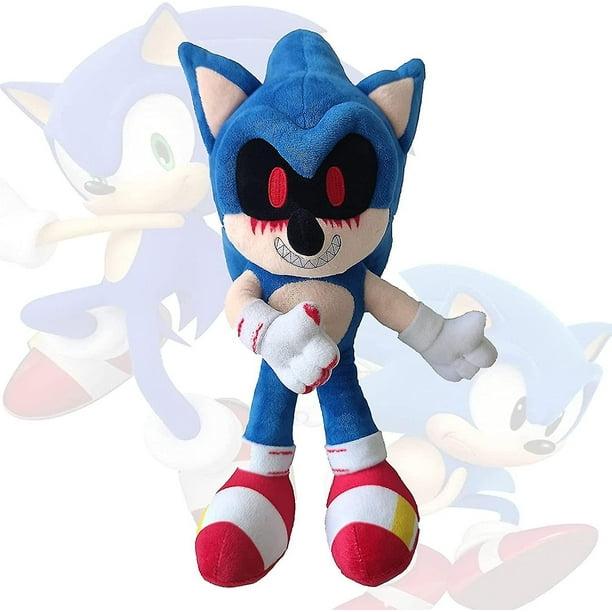 Super Sonic.exe 6 mexican hard plastic action figure hedgehog
