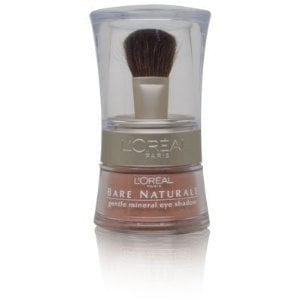 - L'Oreal Bare Naturale Gentle Mineral Eye Shadow with Brush - # 406 - Bare Gold