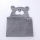 thumbnail image 3 of Ultra Soft Hooded Baby Towel Cartoon Kids Bath Towel with Cute Hood for Babies Toddlers Infants 70*140cm/ 28*55in, 3 of 4