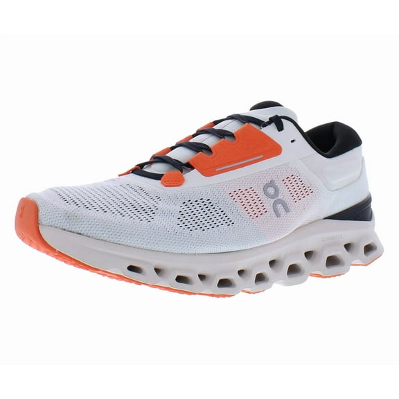 On Cloudstratus 3 Mens Shoes Size 12.5, Color: Undyed-White/Sand