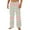 White, variant on successthop Christmas Flannel Pajama Pants Men Tree Trousers Elastic Drawstring Sleep Bottoms with Pocket Loungewear