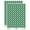 Dark Green, variant on Alaskan Klee Kai Dog Solid 200+ Round Stickers - Black - Gloss Finish - 0.50" Size