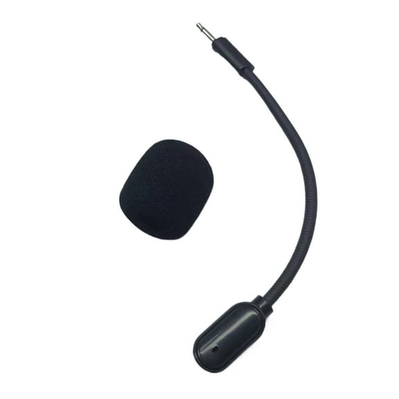 Gaming Boom Microphone Replacement for 100 Headsets with Noise Cancellation Detachable 2.5mm Game Boom Mic