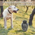 thumbnail image 3 of Trupoint Memorials Gray Large Pet Cremation Urn for Dogs Ashes – for Your Special Dog or Cat for Large Pets up to 122 Pounds, 3 of 7