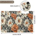 thumbnail image 3 of FORMRS A4 Clipboard Folder with Pen Holder Horizontal Foldable School Office Binder, Gray Floral Pattern, 3 of 9