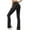 Black, variant on Yoga Flare Leggings for Women High Waisted Athletic Casual Pants Workout Leggings Cargo with Multi Pockets Bootcut Yoga Pants(Green,S)