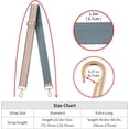 thumbnail image 5 of LAICAIW Grand Bandoulière, Sangle de Sac à Main Réglable Style Guitare avec Boucle Dorée Remplacement Tissé pour Sacs à Main (3,8 cm) Couleur13, 5 of 5
