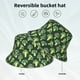 thumbnail image 2 of Fotbe Broccoli 3 Sombrero Tipo Pescador con Estampado – Sombrero de Sol de Algodón de Moda para Playa, Golf, Pesca, 2 of 6