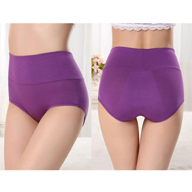 3pcs Period Pants Heavy Flow Womens Leakproof Panties Cotton