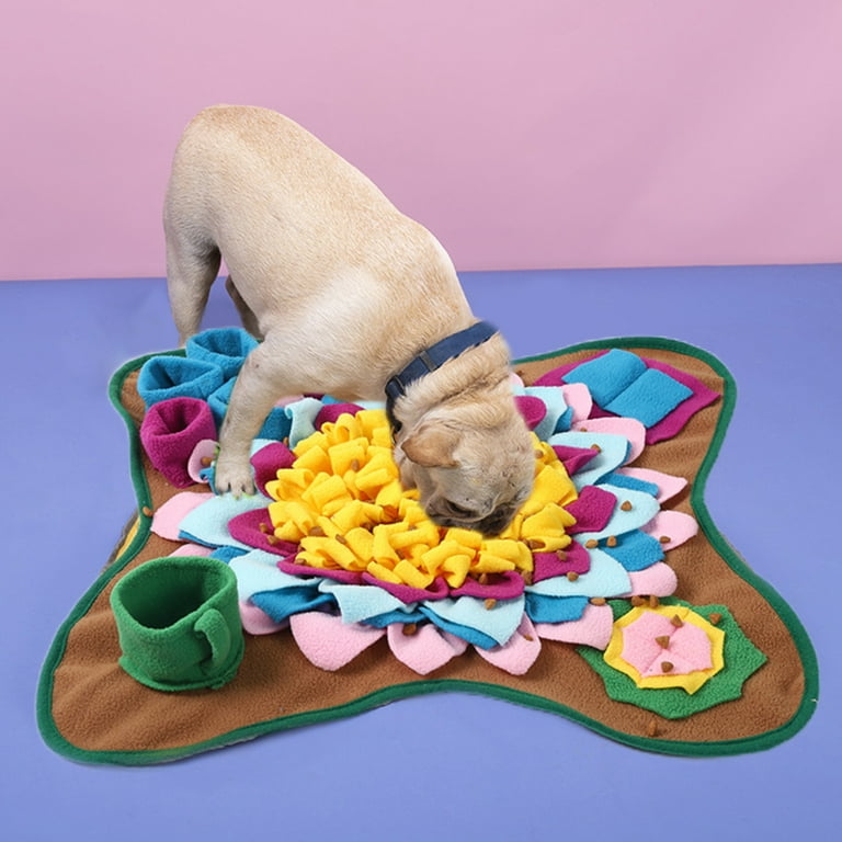 Primepets Snuffle Mat for Dogs, Dog Nosework Feeding Mat, Washable 