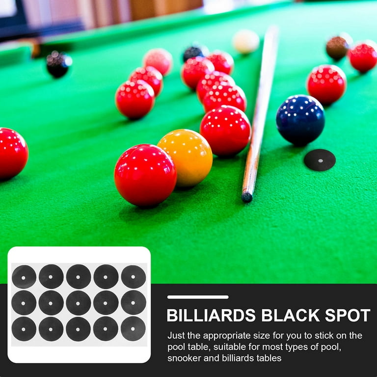 Billiard Black Spot Black Black Black Black Dot Stickers Sticker Kit Table  Tennis Dot Pool Marking Spots Green Dots Accessories - AliExpress