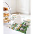 thumbnail image 4 of St Patricks Day Kitchen Dish Towels for Drying Dishes Set of 2, Green Shamrock Spring Rainbows Gnomes Waffle Weave Microfiber Hand Tea Bathroom Towels Quick Dry & Absorbent Towel 12x12, 4 of 7