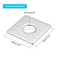 thumbnail image 2 of Uxcell Square Washer 10 Pack M14x40x40x2mm 304 Stainless Steel Square Plate Washers, 2 of 5