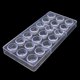 thumbnail image 1 of Yuarrent Molde de chocolate Jooan, molde de decoración de postres de plástico transparente para hornear dulces de galletas y cupcakes Herramientas y accesorios para hornear No.11 Yuarrent HA003626-11, 1 of 6