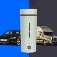 thumbnail image 2 of Hervidor de agua Shamjiam portátil para coche 350ml acero inoxidable 304 verde, 2 of 9