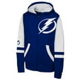 thumbnail image 2 of Youth Blue Tampa Bay Lightning Face Off Full-Zip Hoodie, 2 of 3