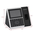 thumbnail image 2 of Time Clock,Attendence Machine Fingerprint Access Control Time Machine Time Clock Time Recording 12V Black, 2 of 6