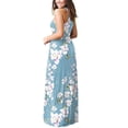 thumbnail image 2 of HAOMEILI Women's Summer Sleeveless Loose Maxi Dress Casual Long Dress with Pockets 2025 New, 2 of 4