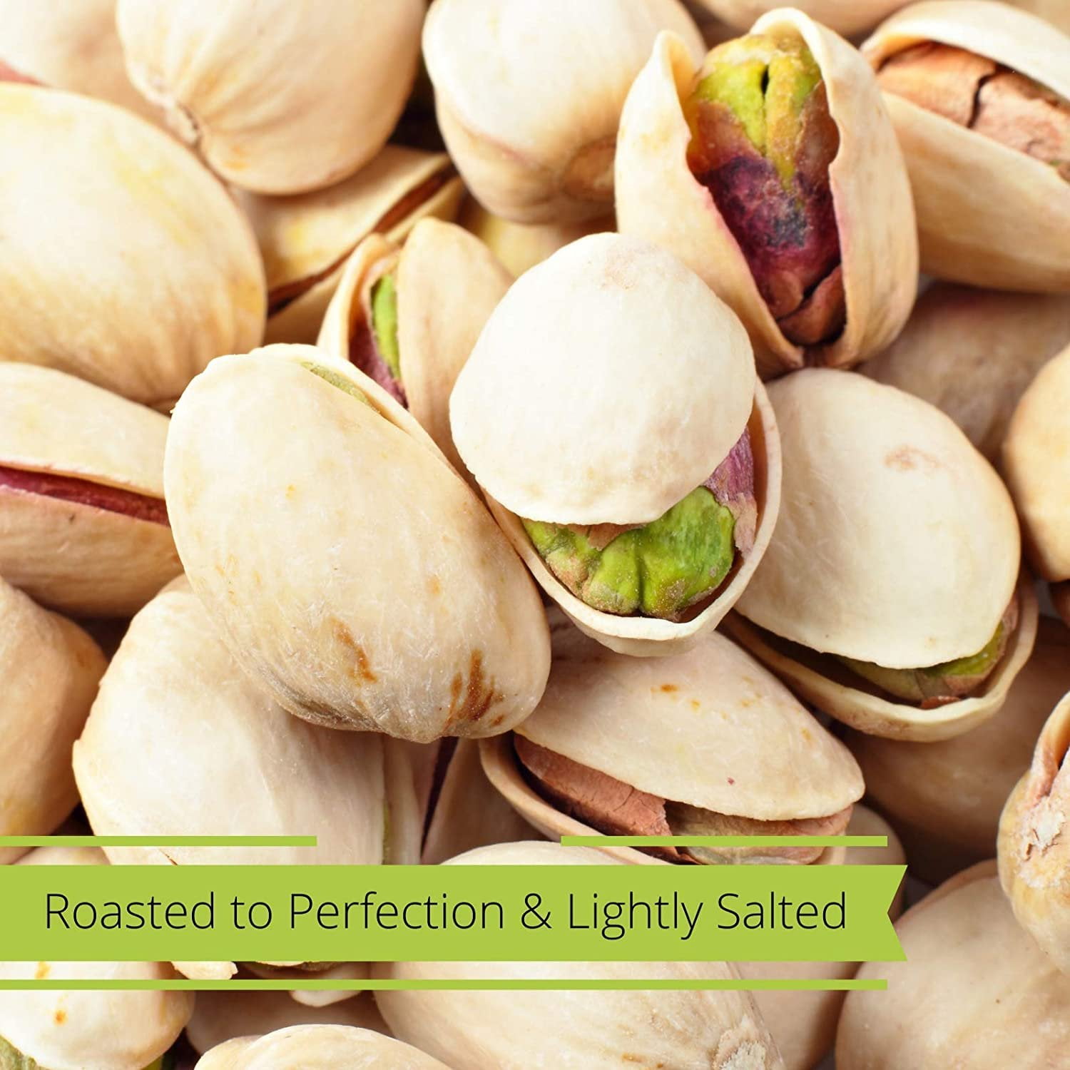 Gourmet Roasted Salted Pistachios with Sea Salt by Its Delish, 1.6 LBS Jumbo Reusable Container Jar - Bulk Style, Fresh & Crunchy Dry Roasted Pistachio Nuts in Shell with Salt - Great Kosher Snack