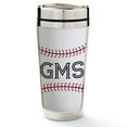 thumbnail image 2 of Baseball Monogram Travel Mug, 2 of 2